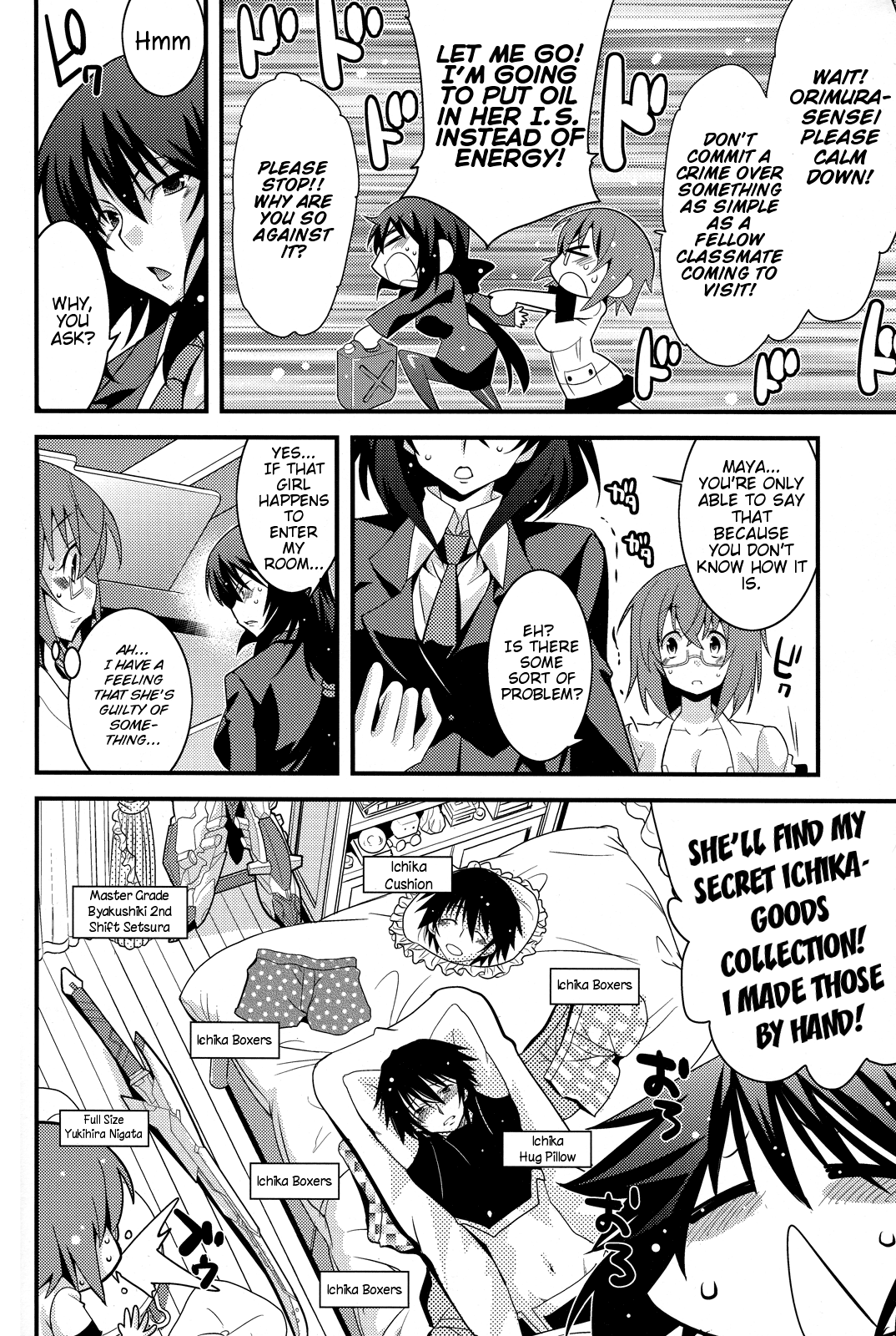 Infinite Stratos - Chifuyu-Nee Only (Doujinshi) Do Whatever You Want! 第5页