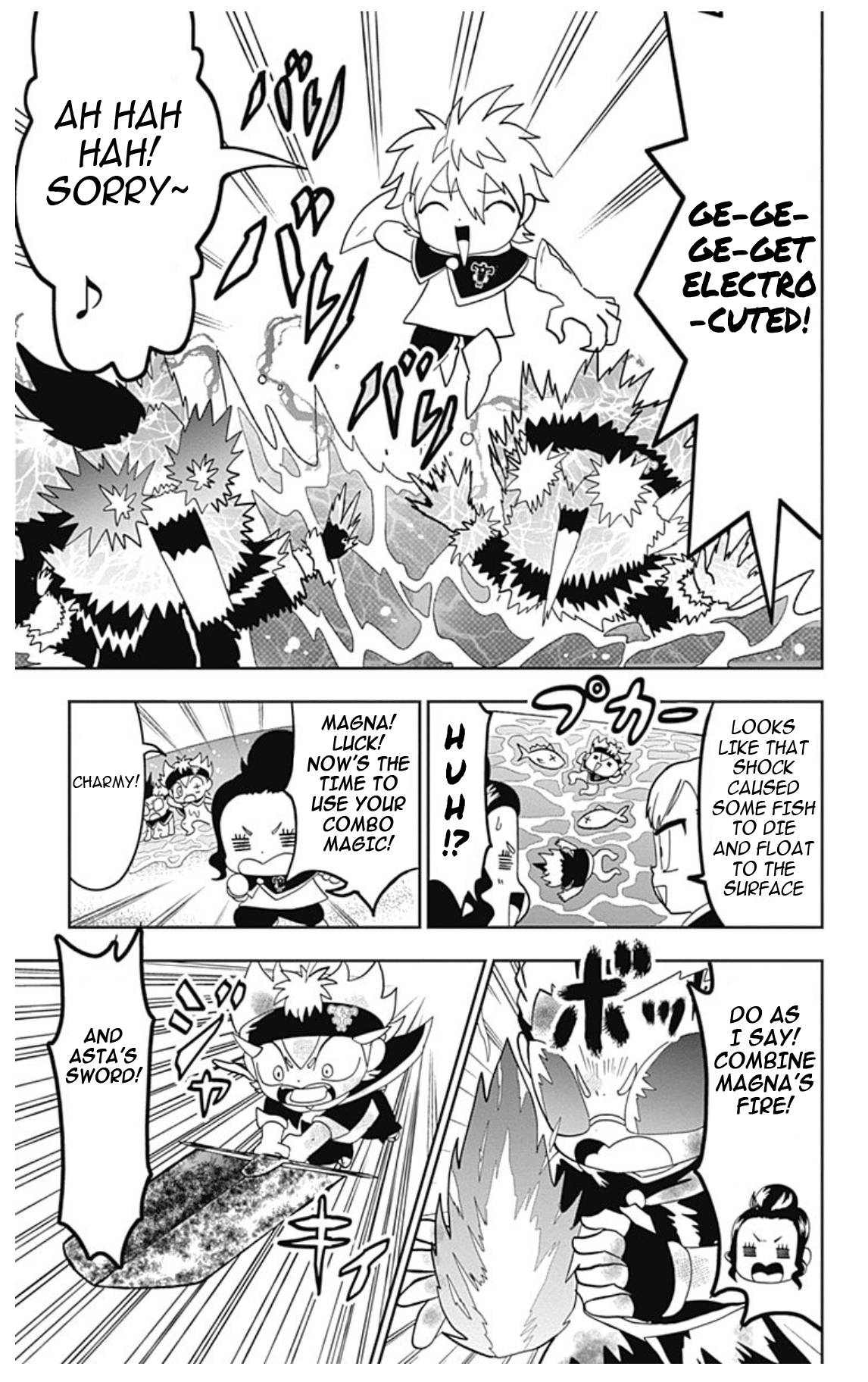 Black Clover SD - Asta's Road to the Wizard King Panic! At the Beach 第11页