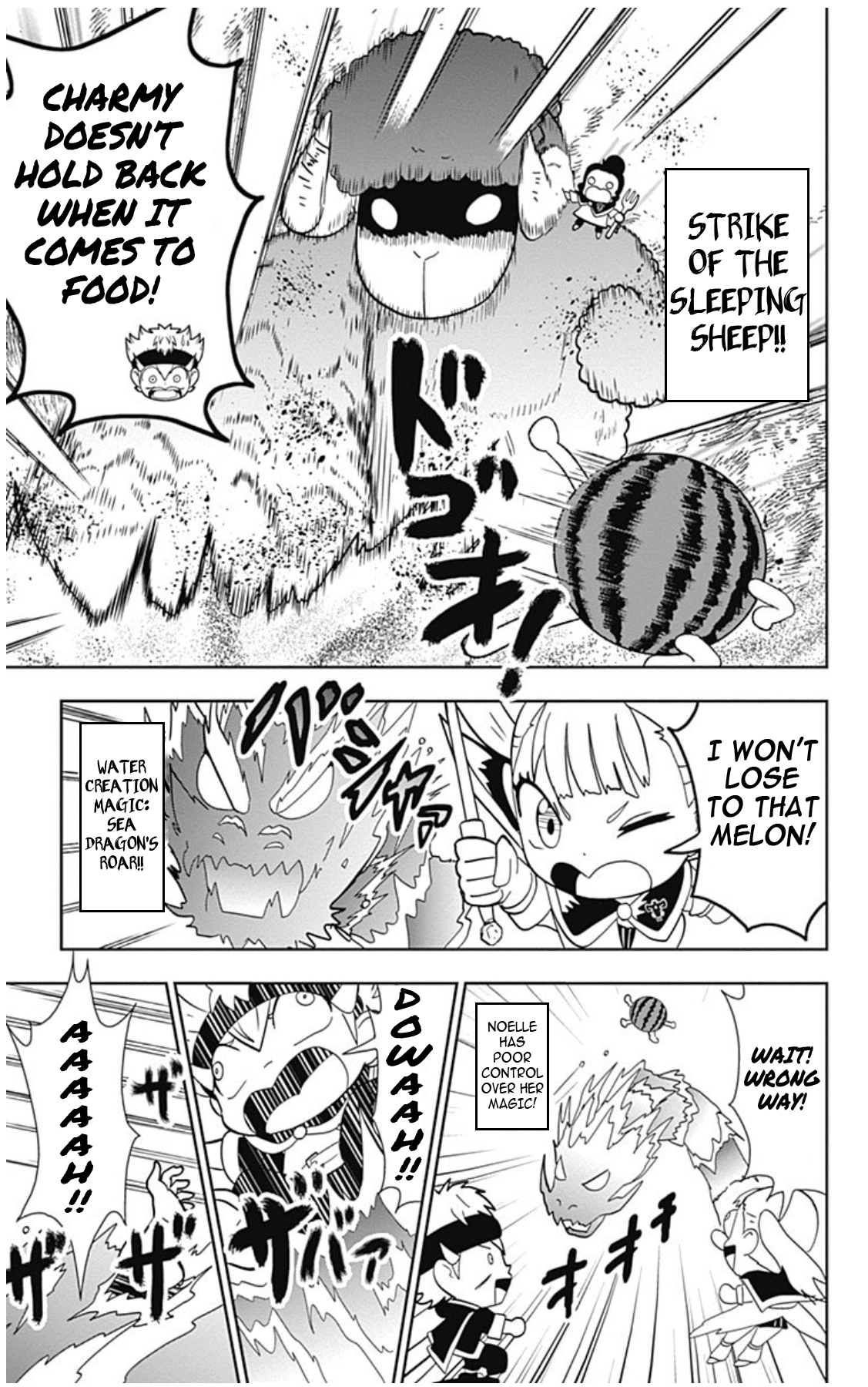 Black Clover SD - Asta's Road to the Wizard King Panic! At the Beach 第13页