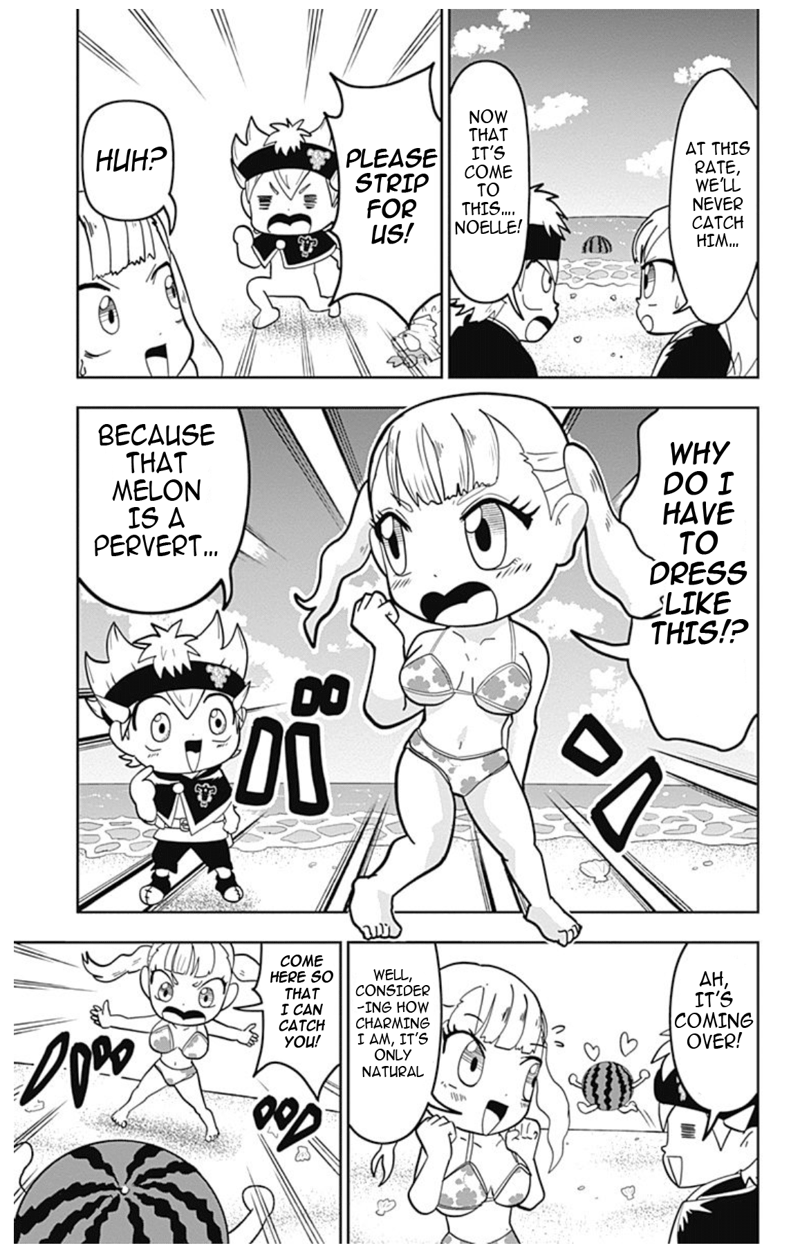 Black Clover SD - Asta's Road to the Wizard King Panic! At the Beach 第17页