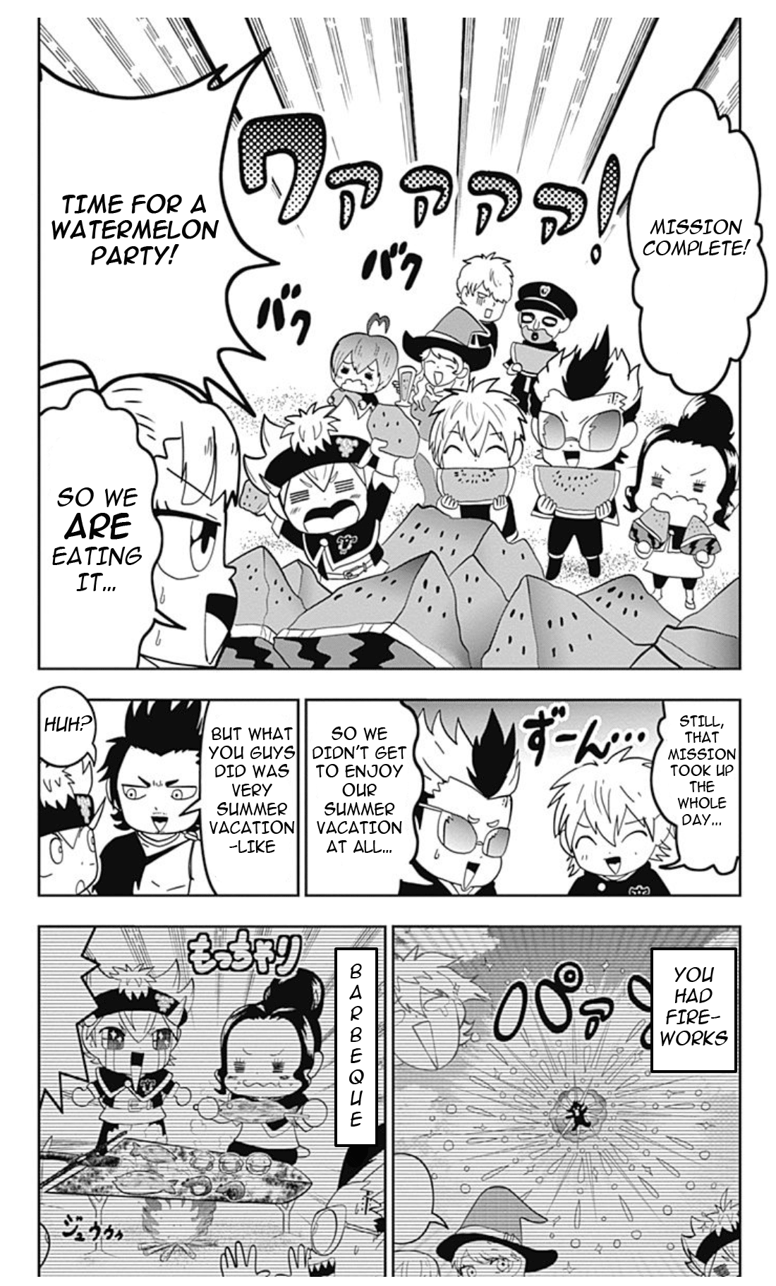 Black Clover SD - Asta's Road to the Wizard King Panic! At the Beach 第27页