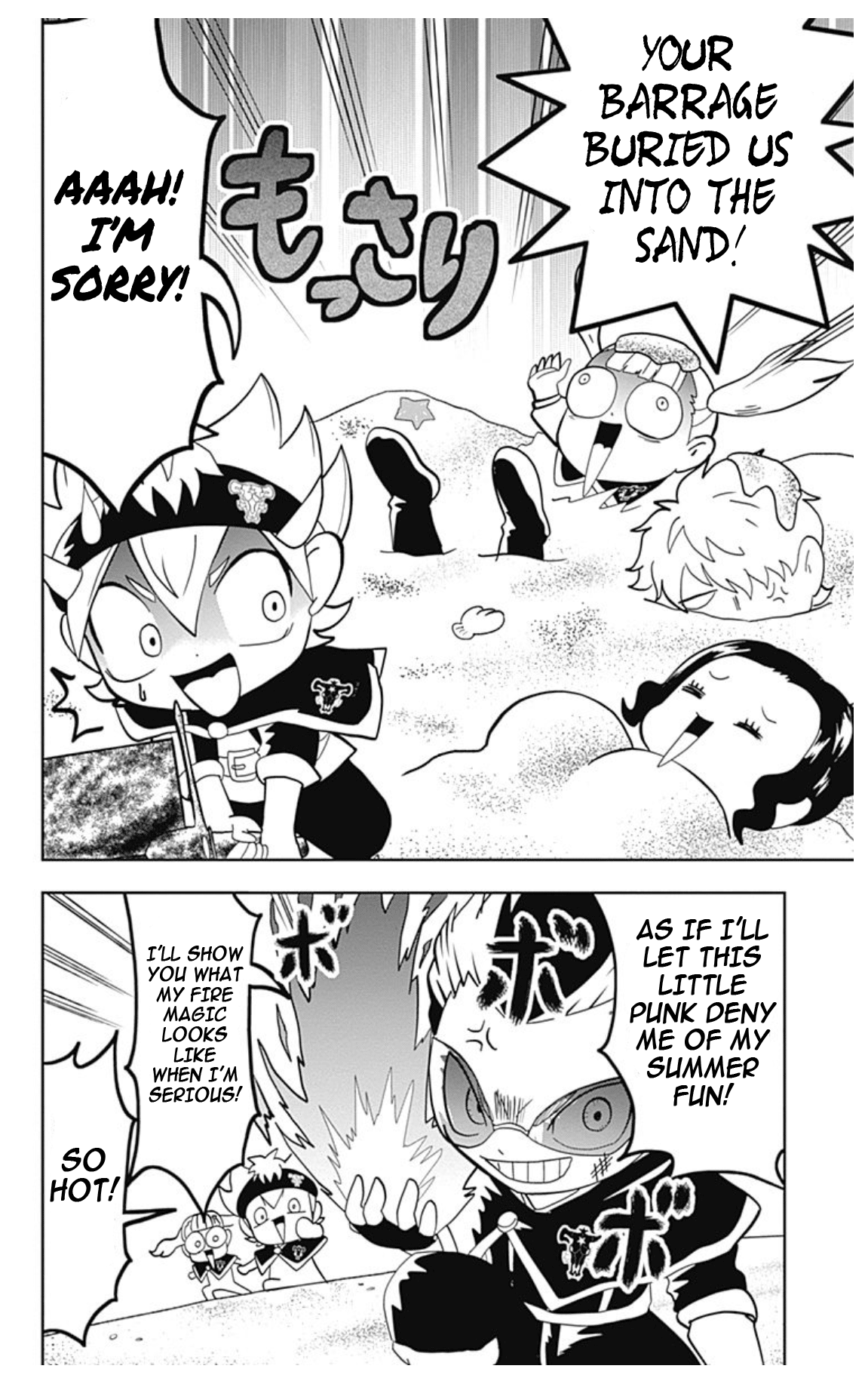 Black Clover SD - Asta's Road to the Wizard King Panic! At the Beach 第8页
