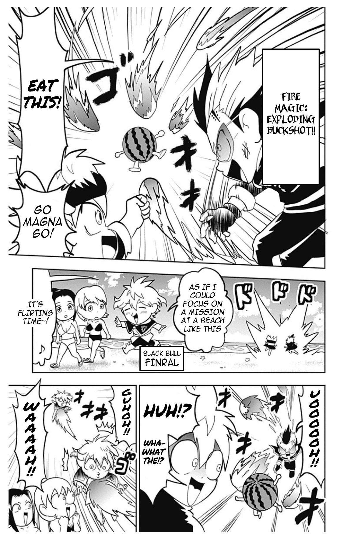 Black Clover SD - Asta's Road to the Wizard King Panic! At the Beach 第9页