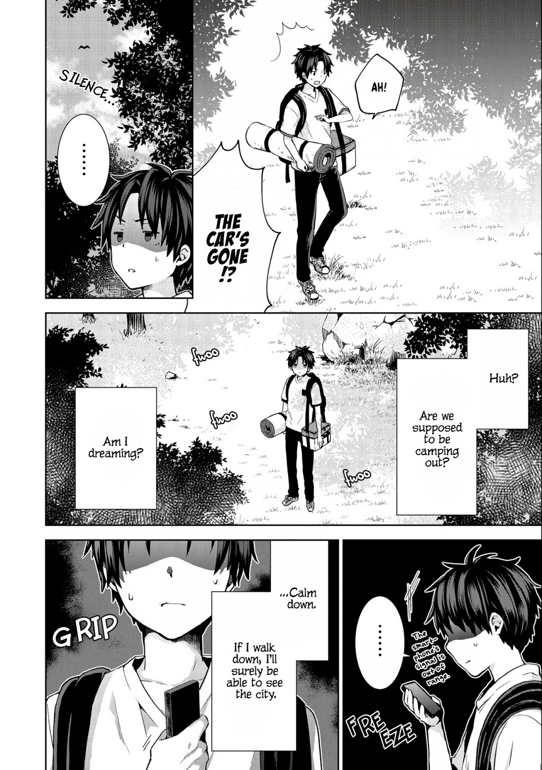 Isekai ni Ten'i Shitara Yama no Naka datta. Handou de Tsuyosa yori mo Kaitekisa wo Erabimashita Vol. 1 Ch. 1 第12页