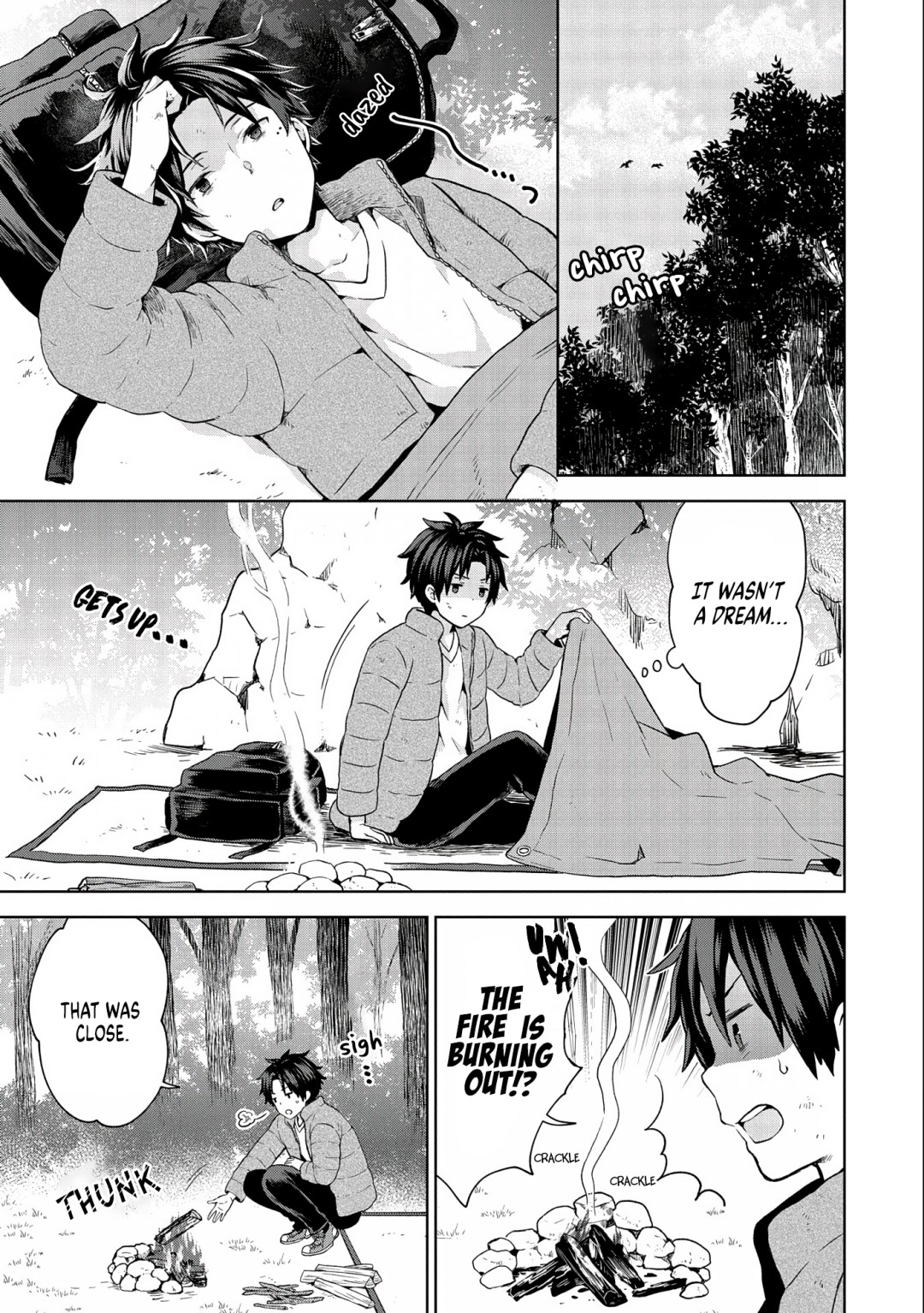 Isekai ni Ten'i Shitara Yama no Naka datta. Handou de Tsuyosa yori mo Kaitekisa wo Erabimashita Vol. 1 Ch. 1 第19页