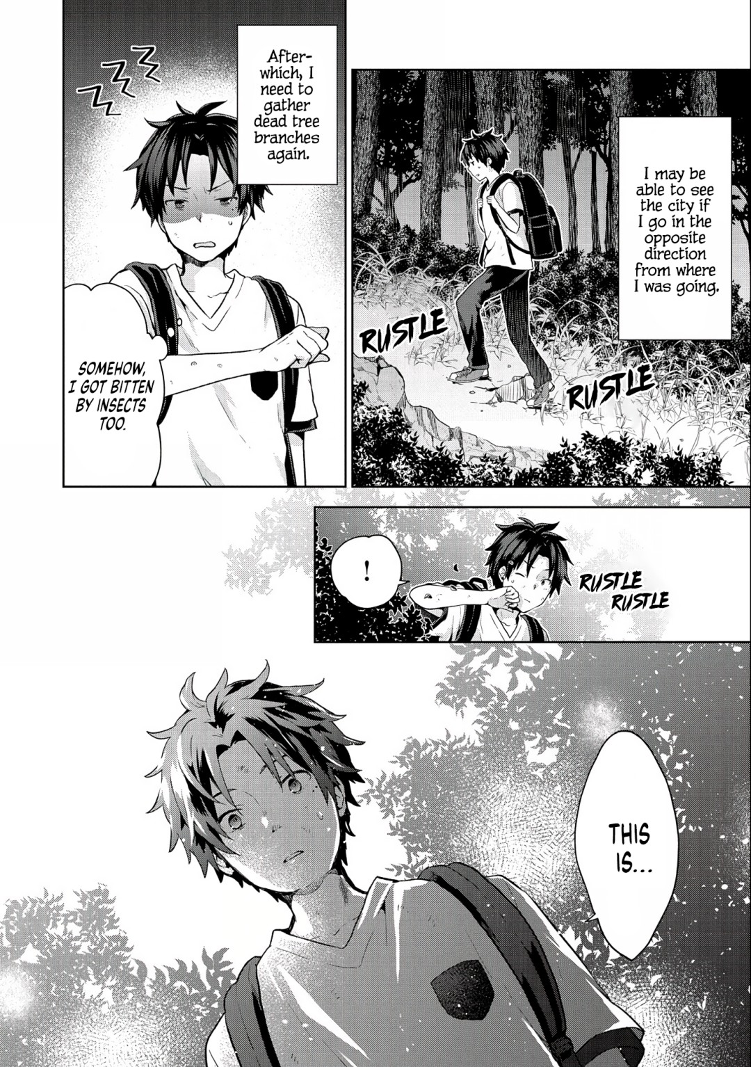 Isekai ni Ten'i Shitara Yama no Naka datta. Handou de Tsuyosa yori mo Kaitekisa wo Erabimashita Vol. 1 Ch. 1 第20页