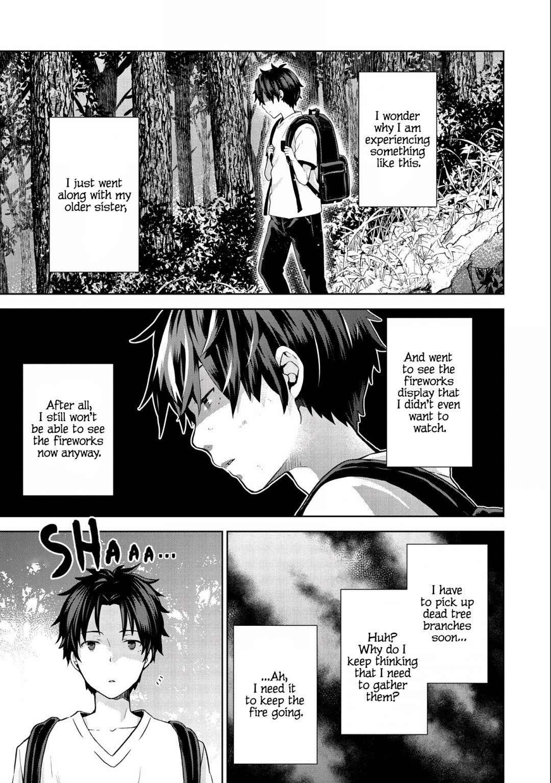 Isekai ni Ten'i Shitara Yama no Naka datta. Handou de Tsuyosa yori mo Kaitekisa wo Erabimashita Vol. 1 Ch. 1 第23页