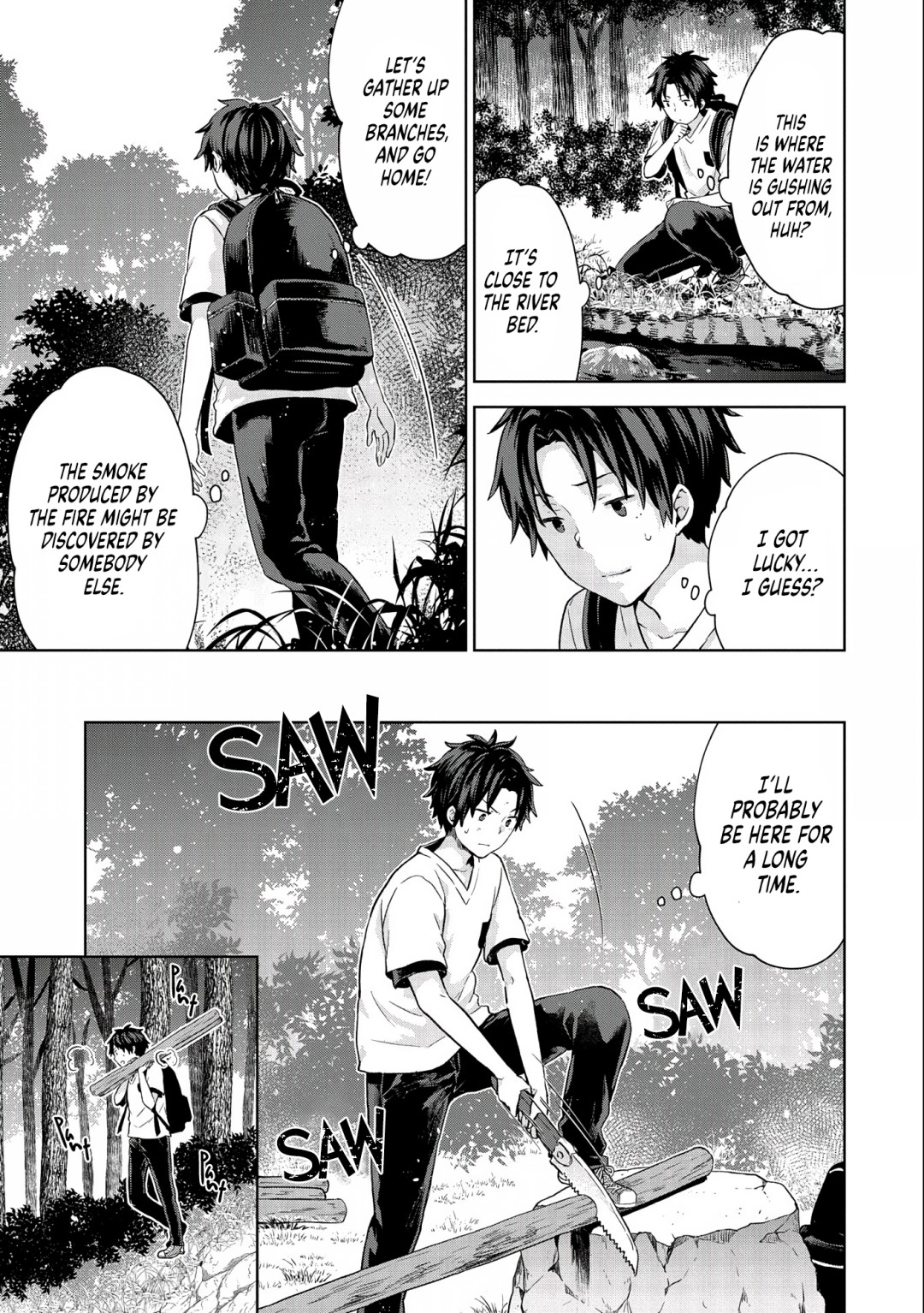 Isekai ni Ten'i Shitara Yama no Naka datta. Handou de Tsuyosa yori mo Kaitekisa wo Erabimashita Vol. 1 Ch. 1 第25页