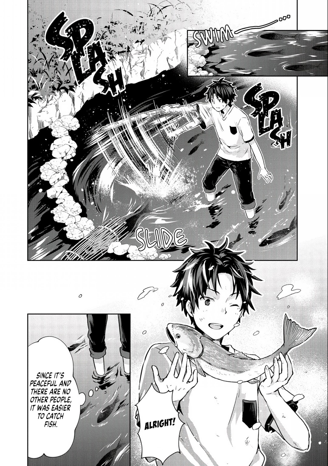 Isekai ni Ten'i Shitara Yama no Naka datta. Handou de Tsuyosa yori mo Kaitekisa wo Erabimashita Vol. 1 Ch. 1 第28页