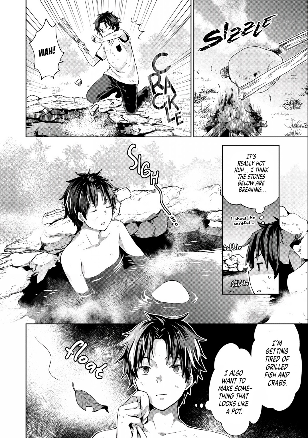 Isekai ni Ten'i Shitara Yama no Naka datta. Handou de Tsuyosa yori mo Kaitekisa wo Erabimashita Vol. 1 Ch. 1 第32页