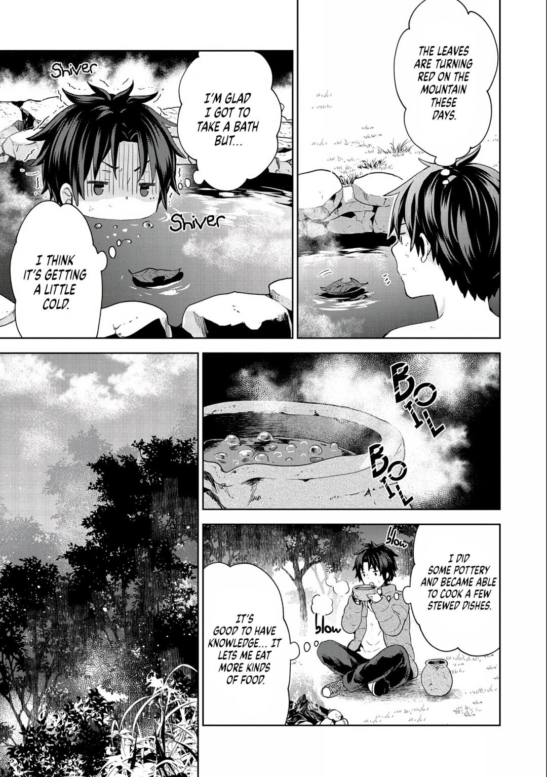 Isekai ni Ten'i Shitara Yama no Naka datta. Handou de Tsuyosa yori mo Kaitekisa wo Erabimashita Vol. 1 Ch. 1 第33页