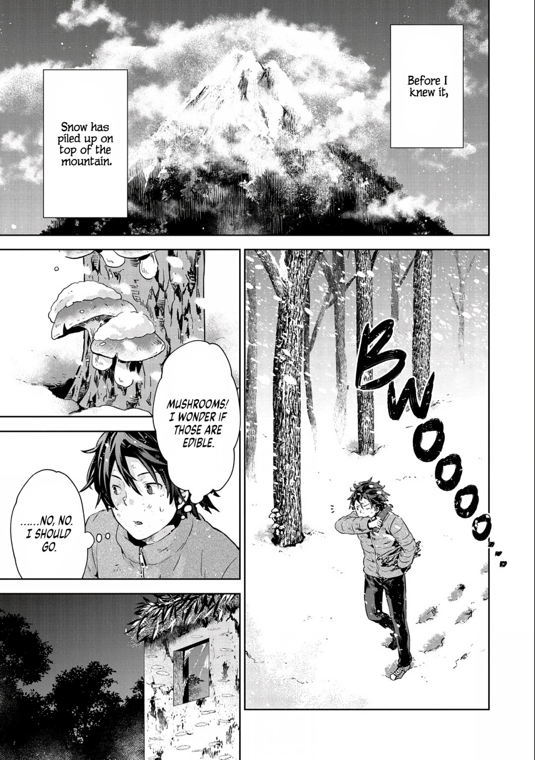 Isekai ni Ten'i Shitara Yama no Naka datta. Handou de Tsuyosa yori mo Kaitekisa wo Erabimashita Vol. 1 Ch. 1 第35页