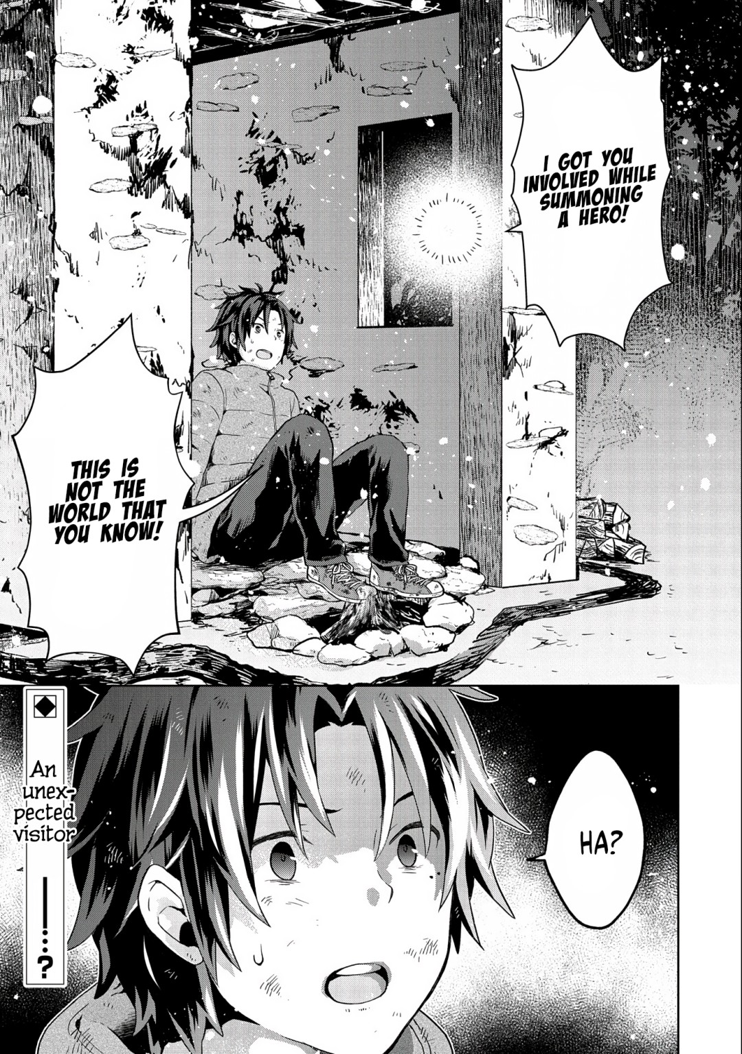 Isekai ni Ten'i Shitara Yama no Naka datta. Handou de Tsuyosa yori mo Kaitekisa wo Erabimashita Vol. 1 Ch. 1 第39页