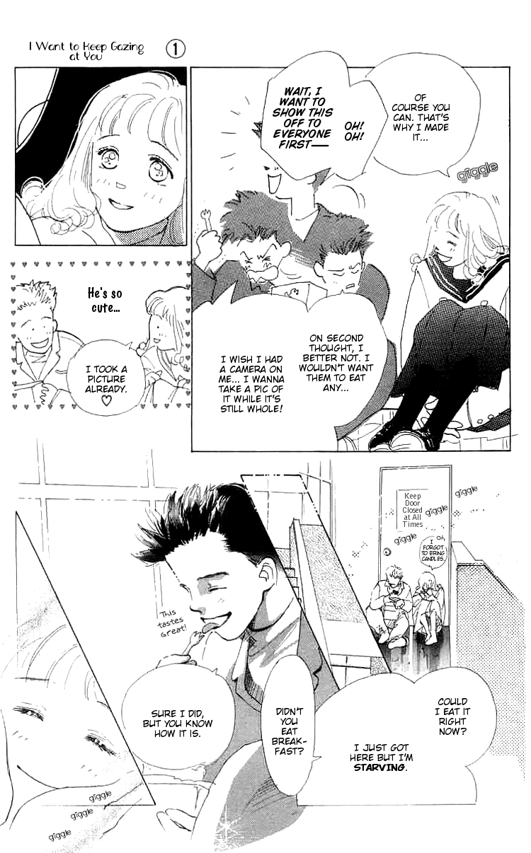 I Want To Keep Gazing At You Vol. 1 Ch. 1 第13页