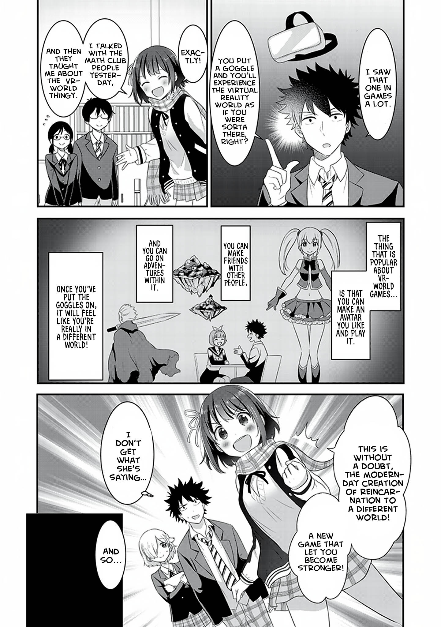 Koko wo Isekai to Suru! Welcome to the VR World 第3页
