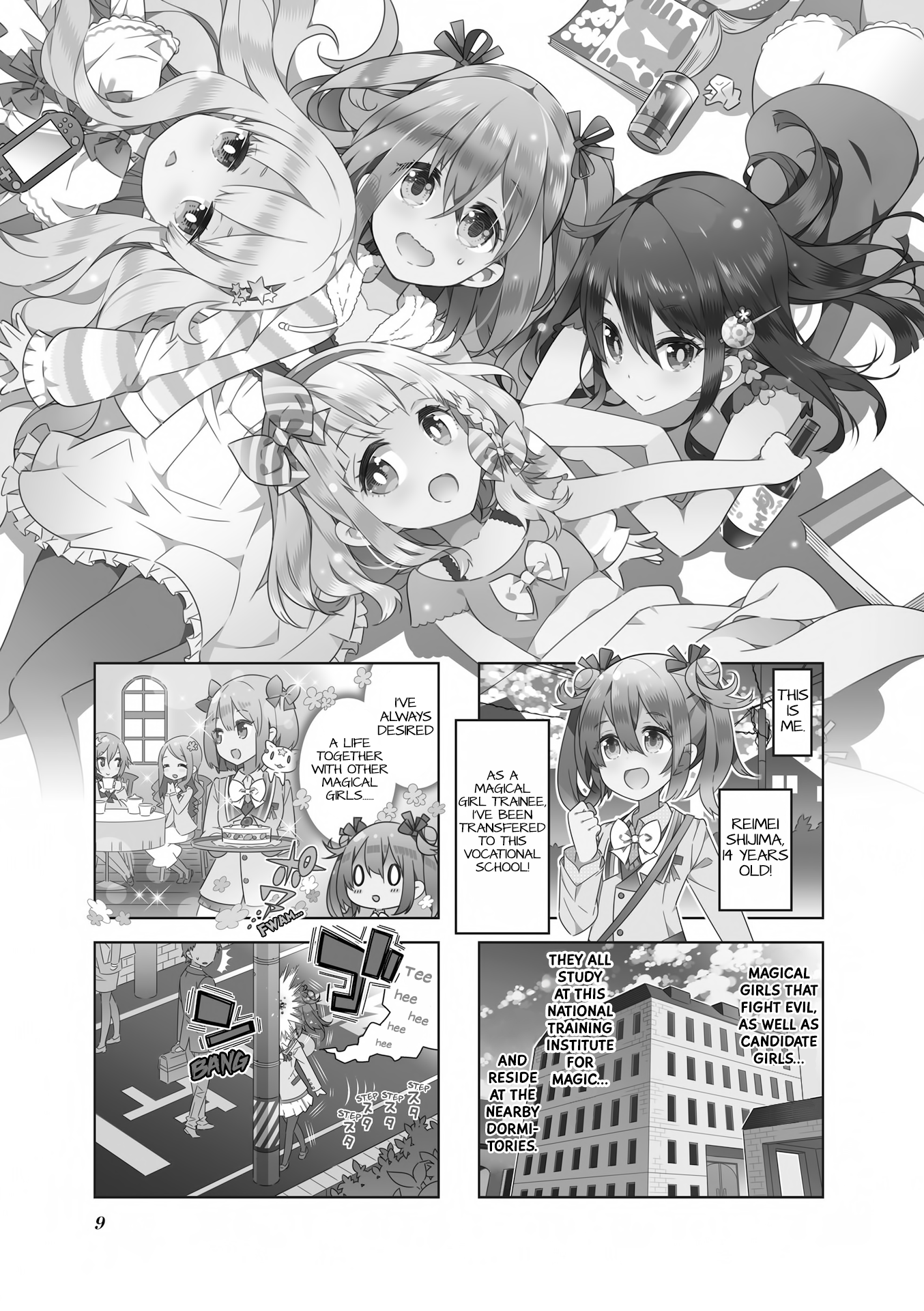 Mahou Shoujo no Kareinaru Yosei Shijima's Disappointment! Secrets Of The Magical Girls She Admired 第3页