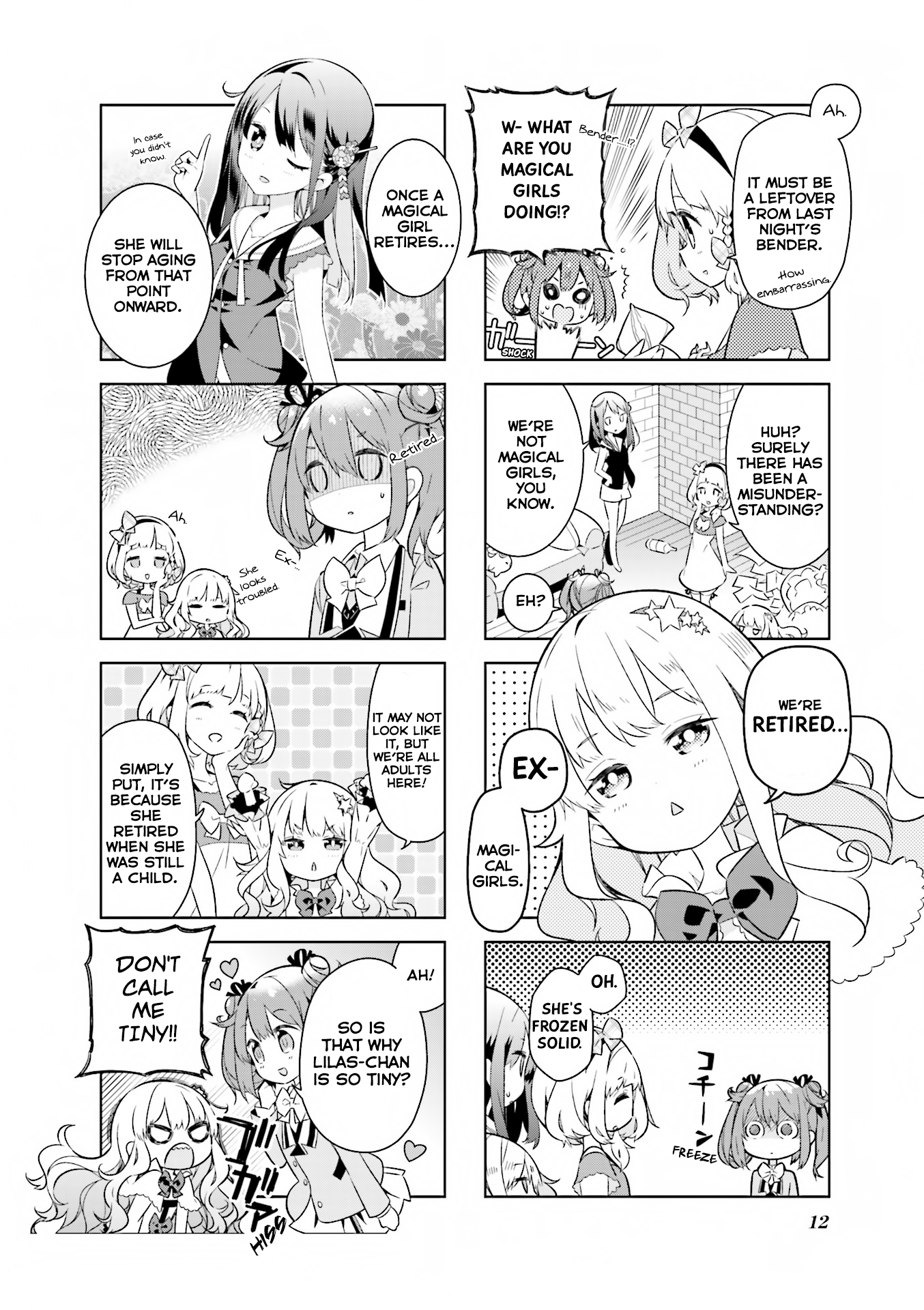 Mahou Shoujo no Kareinaru Yosei Shijima's Disappointment! Secrets Of The Magical Girls She Admired 第6页