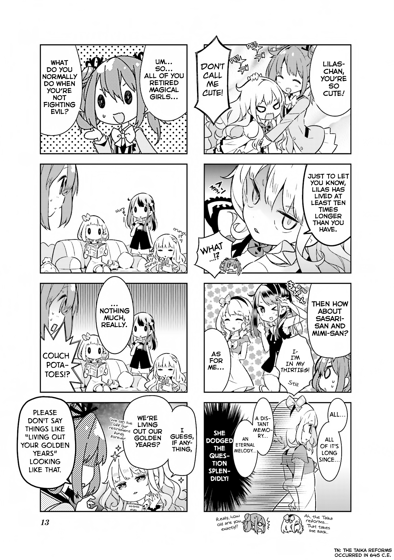 Mahou Shoujo no Kareinaru Yosei Shijima's Disappointment! Secrets Of The Magical Girls She Admired 第7页