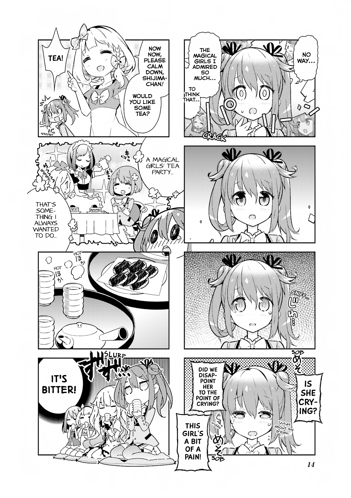 Mahou Shoujo no Kareinaru Yosei Shijima's Disappointment! Secrets Of The Magical Girls She Admired 第8页