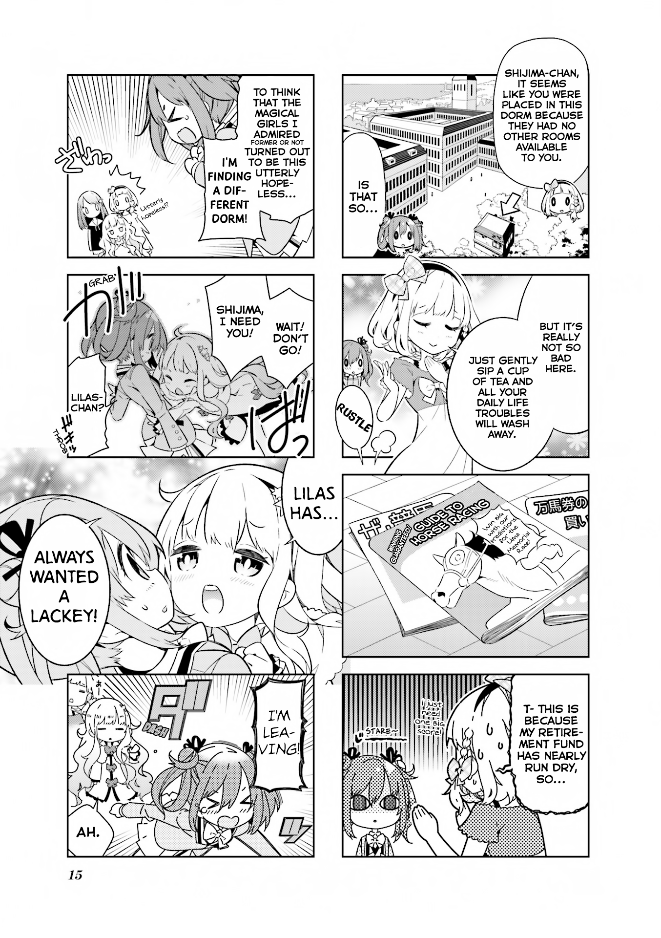 Mahou Shoujo no Kareinaru Yosei Shijima's Disappointment! Secrets Of The Magical Girls She Admired 第9页