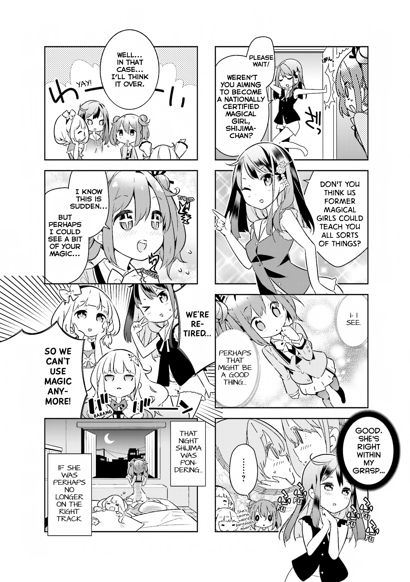 Mahou Shoujo no Kareinaru Yosei Shijima's Disappointment! Secrets Of The Magical Girls She Admired 第10页
