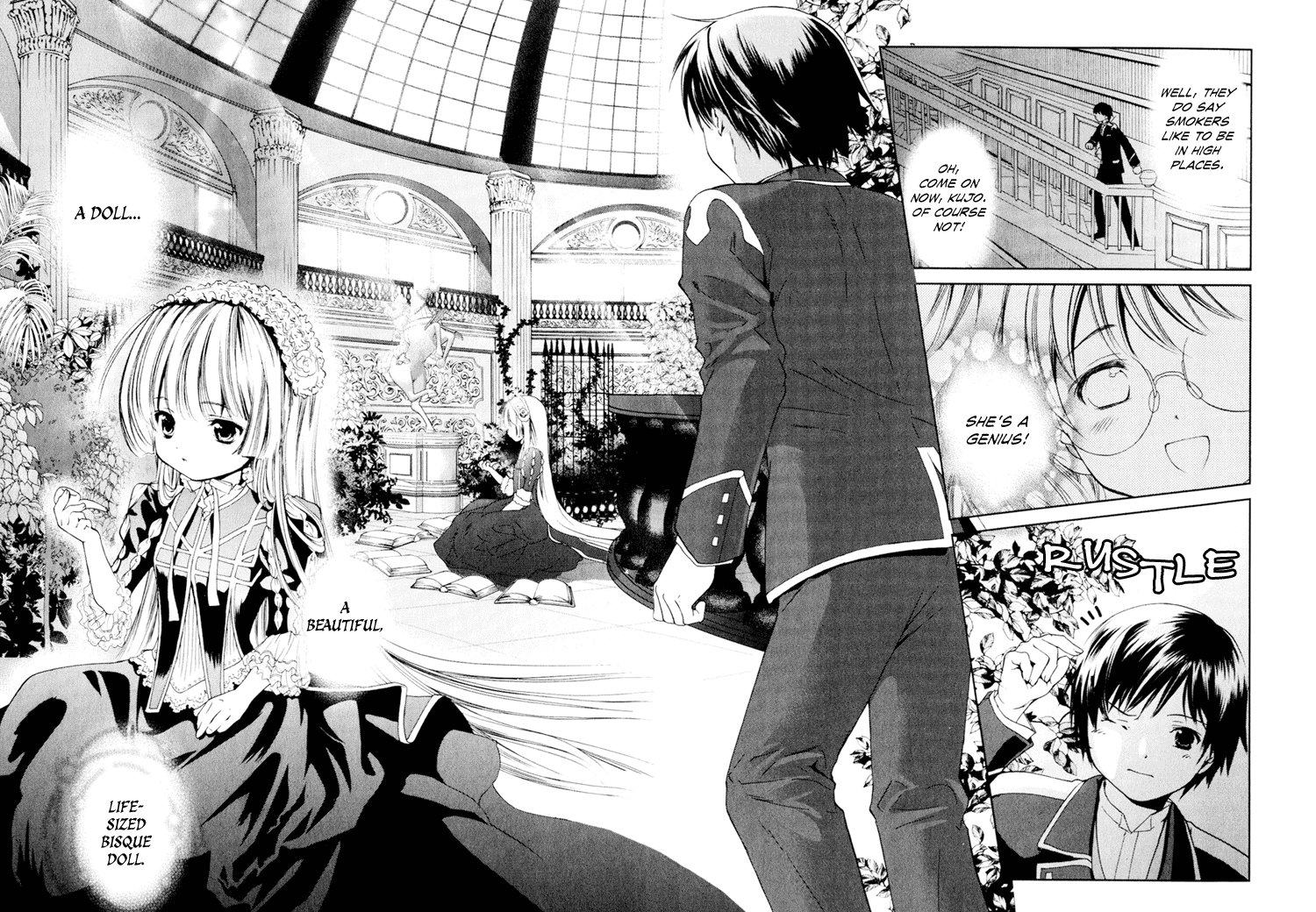 Gosick The travellers who arrives in the spring brings death to the school 第23页