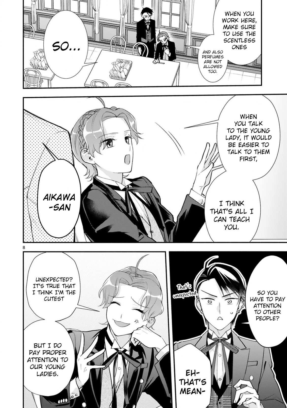 Young Lady, I'm a Yankee Butler Vol. 1 Ch. 5 第13页