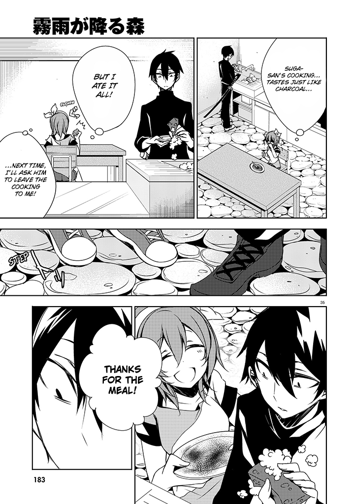 Kirisame ga Furu Mori Kotoriobake and Ogami-san 第35页