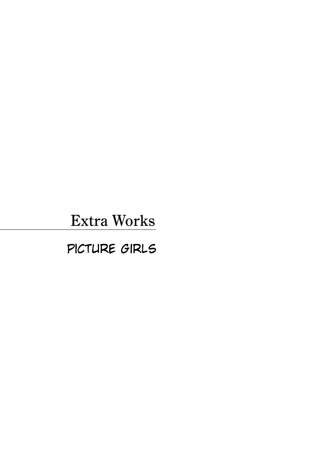 Majonna: Mikamoto Rei Extra Works Picture Girls 第1页