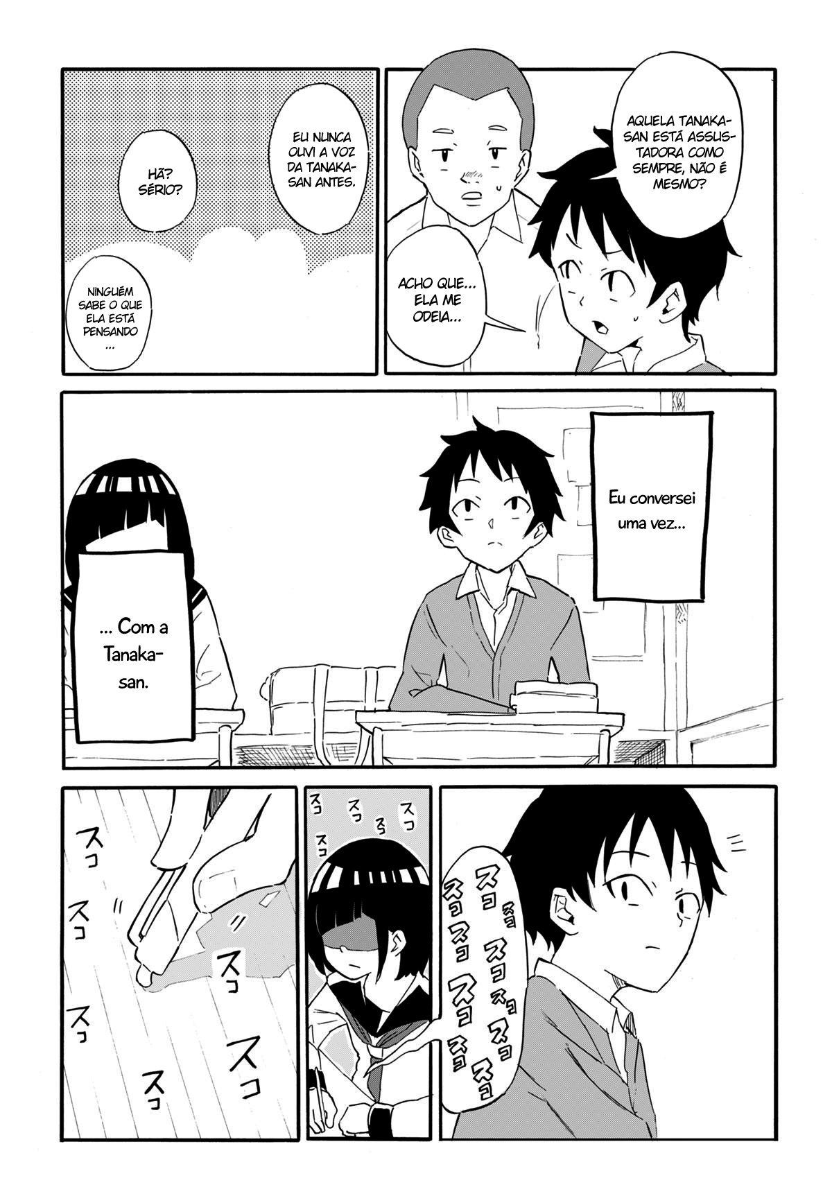 Classmate no Tanaka-san wa Sugoku Kowai (Webcomic) 第4页