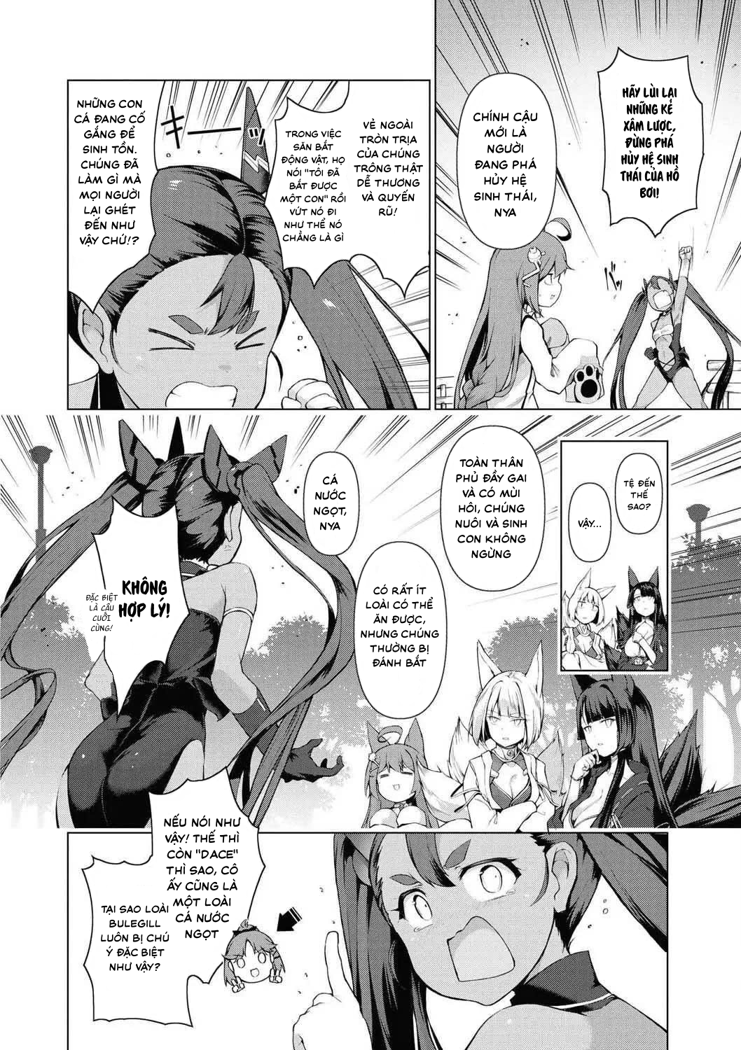 Azur Lane Comic Anthology Breaking!! Rang rộng bàn tay yêu thương đến các loài sinh vật 第4页