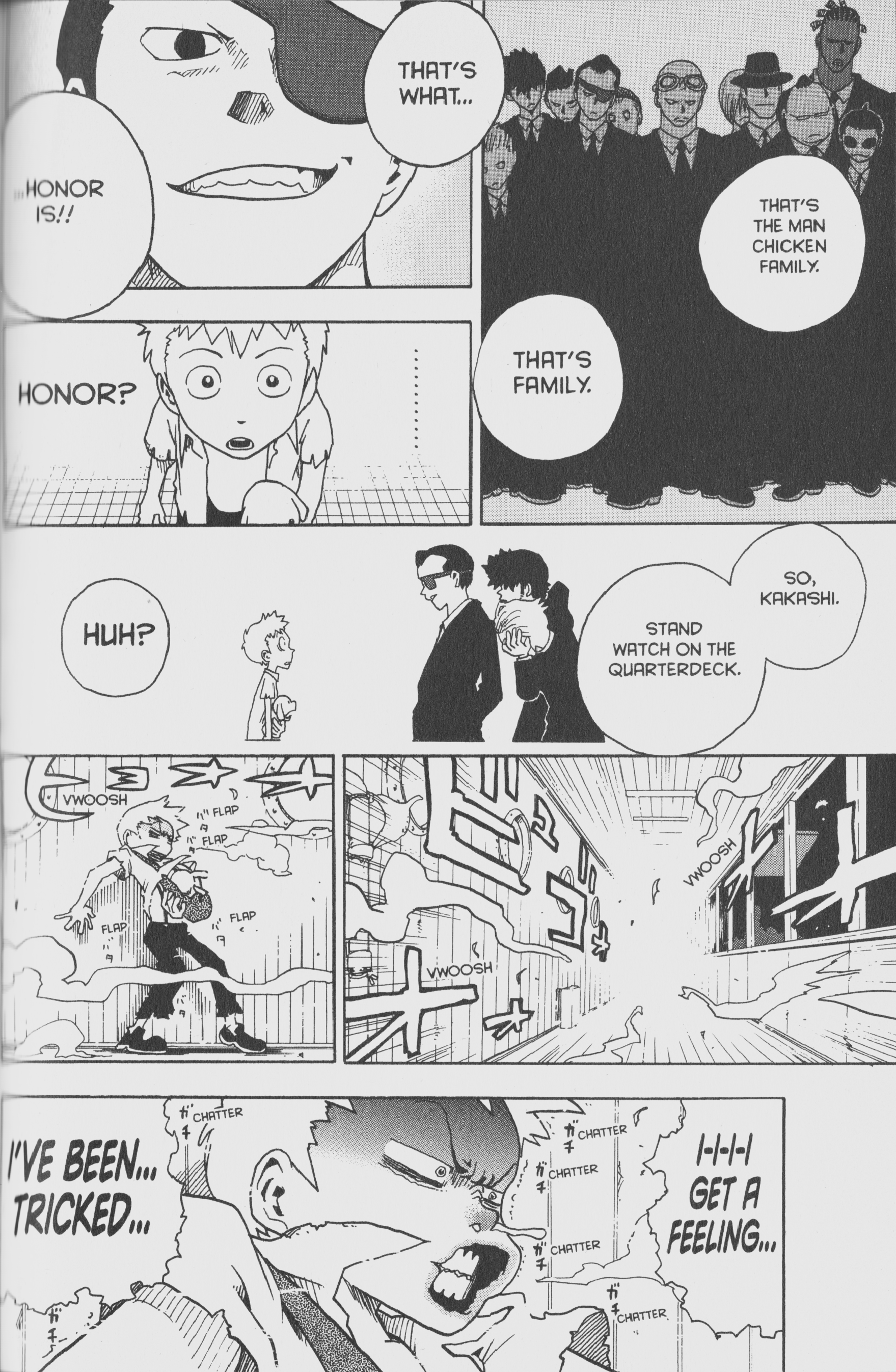 Toto! The Wonderful Adventure Kakashi and the Man Chicken Family 第12页