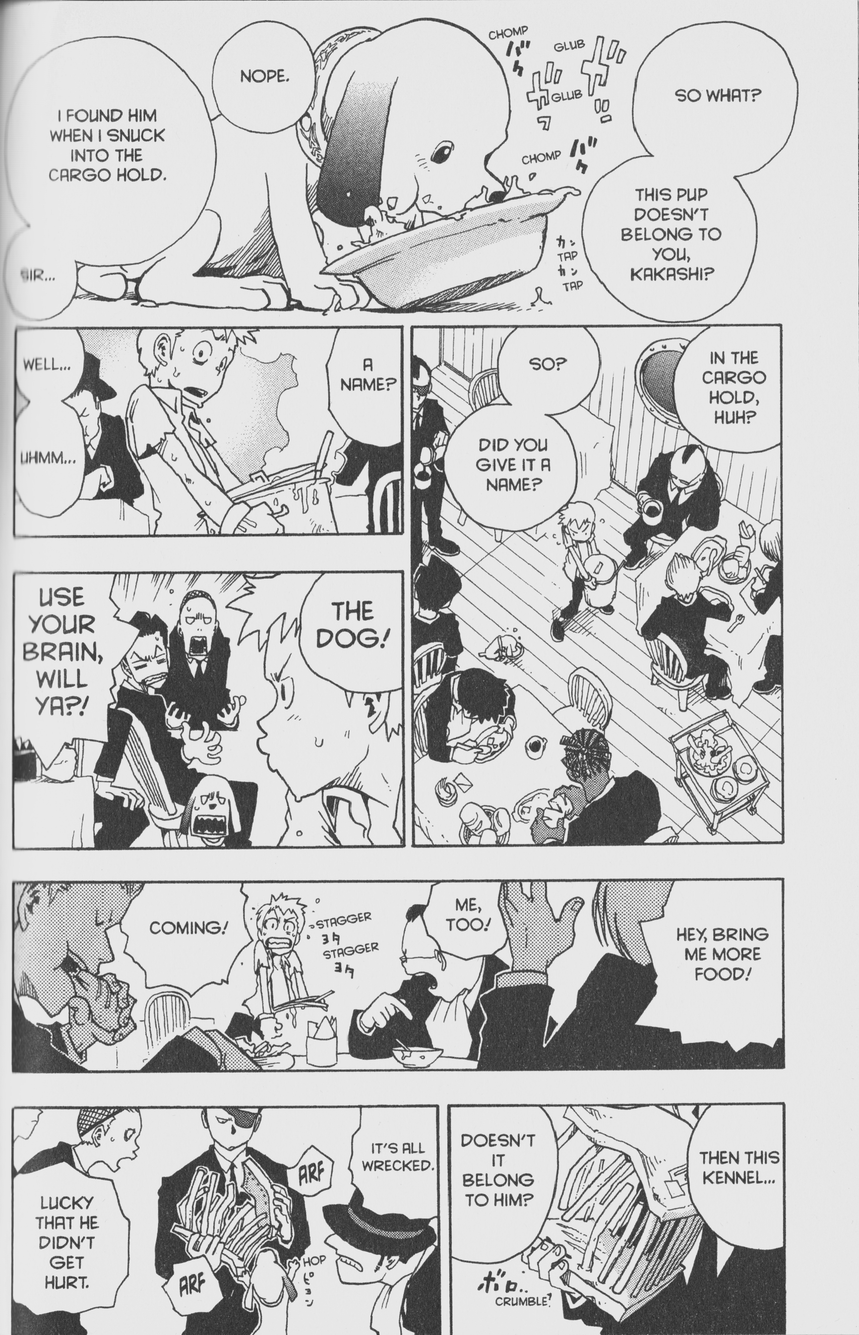 Toto! The Wonderful Adventure Kakashi and the Man Chicken Family 第4页