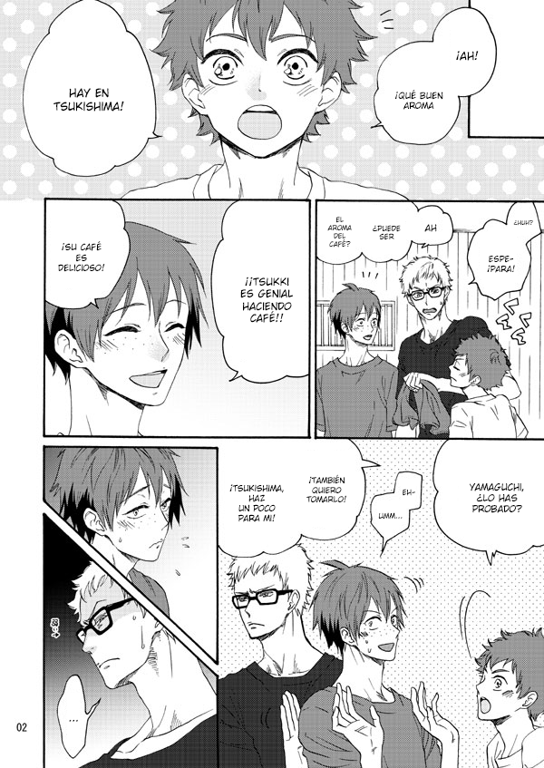 Haikyuu!! - Coffee o Douzo (Doujinshi) 第3页