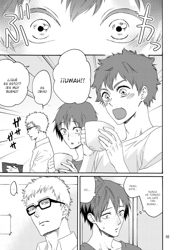 Haikyuu!! - Coffee o Douzo (Doujinshi) 第6页