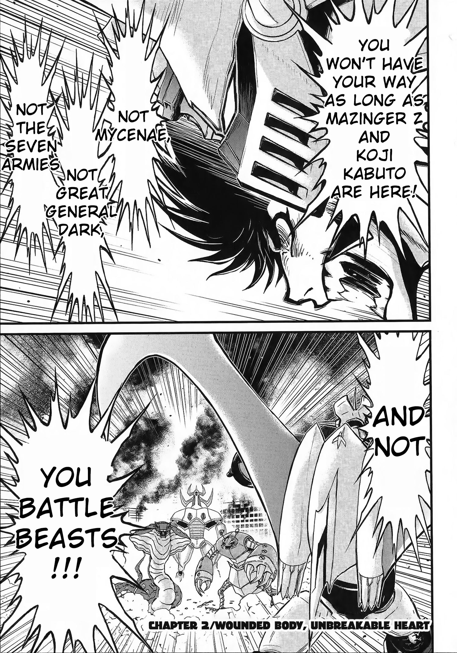 Shin Mazinger Zero vs. the Great General of Darkness Vol. 1 Ch. 2 第1页