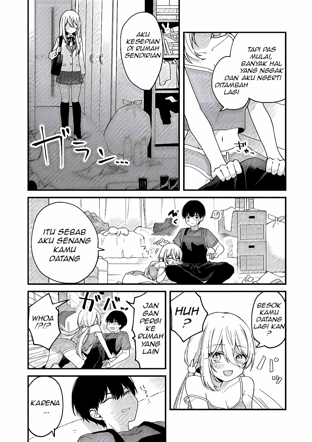 Momogusa-san ga Monogusa Sugiru!! Saya Akhirnya Mengunjungi Kamar Seorang Gadis Cantik yang Super Malas 第13页