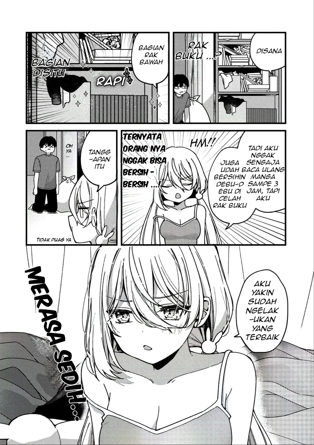 Momogusa-san ga Monogusa Sugiru!! Saya Akhirnya Mengunjungi Kamar Seorang Gadis Cantik yang Super Malas 第6页