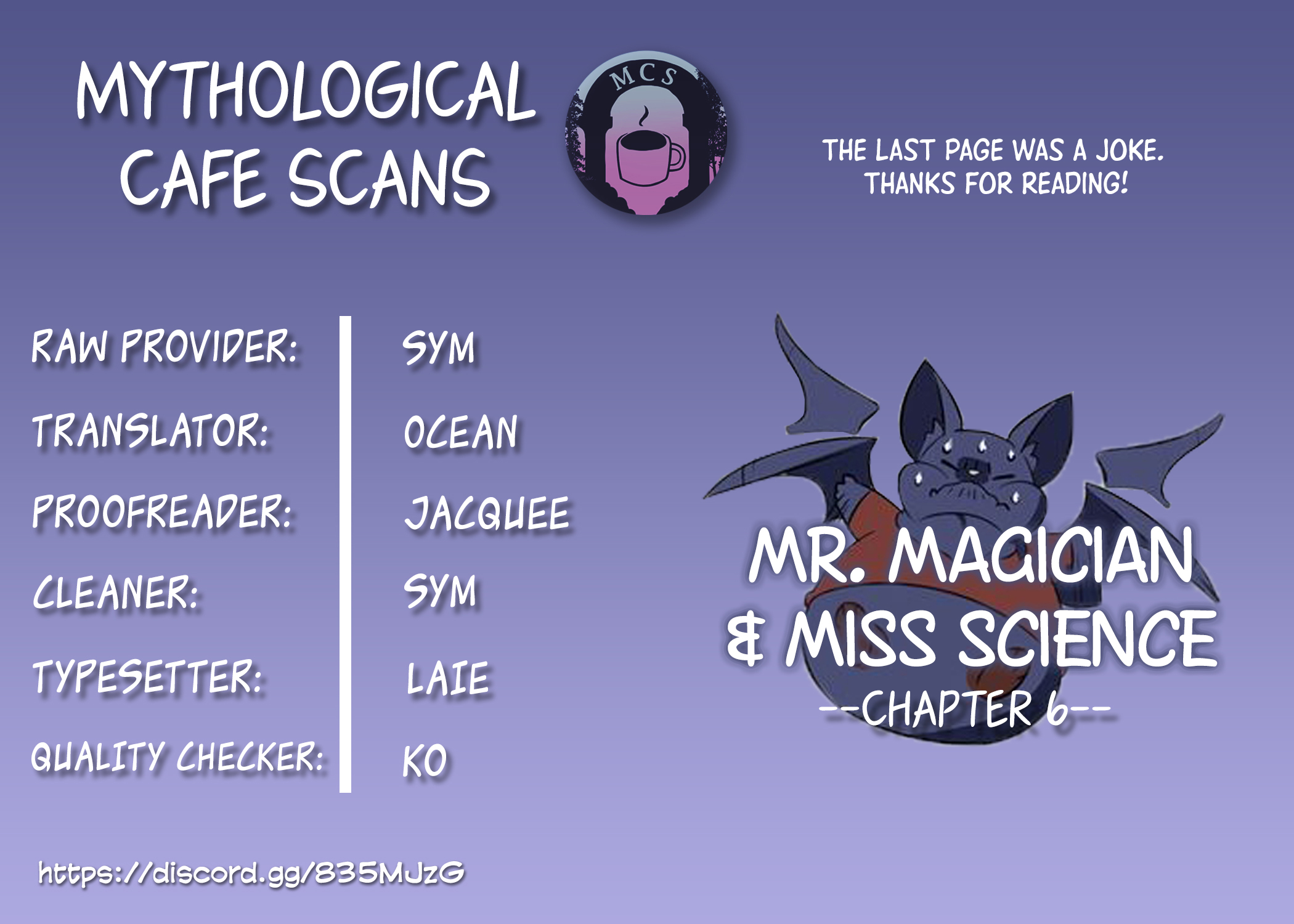 Mr. Magician and Miss Science Ch. 6 第10页