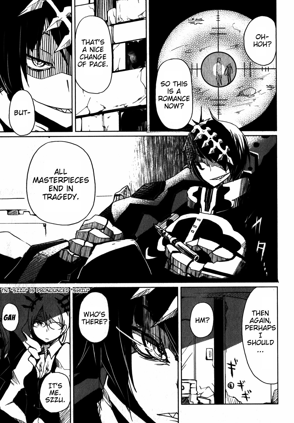 BLACK★ROCK SHOOTER THE GAME Communication with Man 第10页