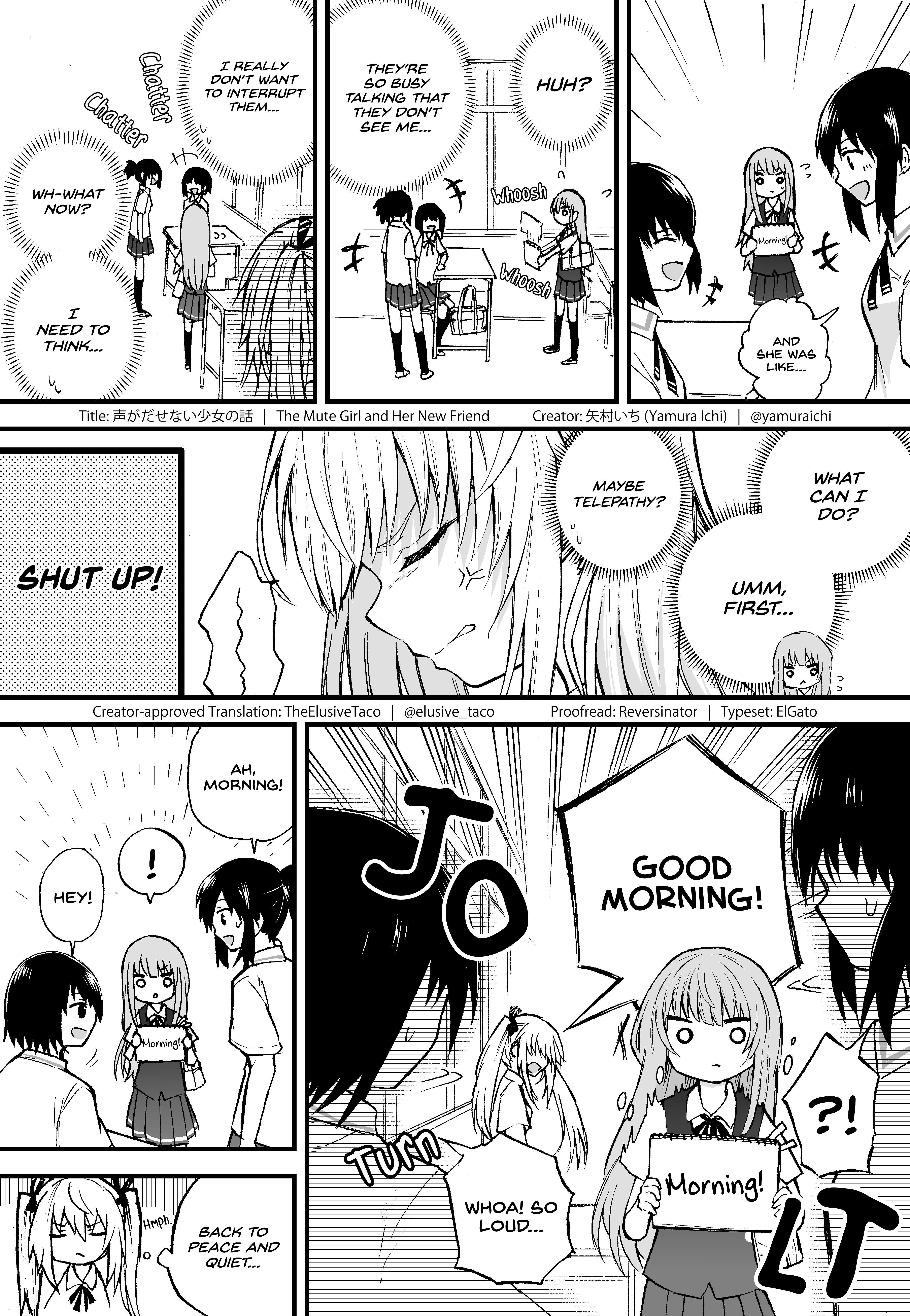The Mute Girl and Her New Friend (Webcomic) 第8页