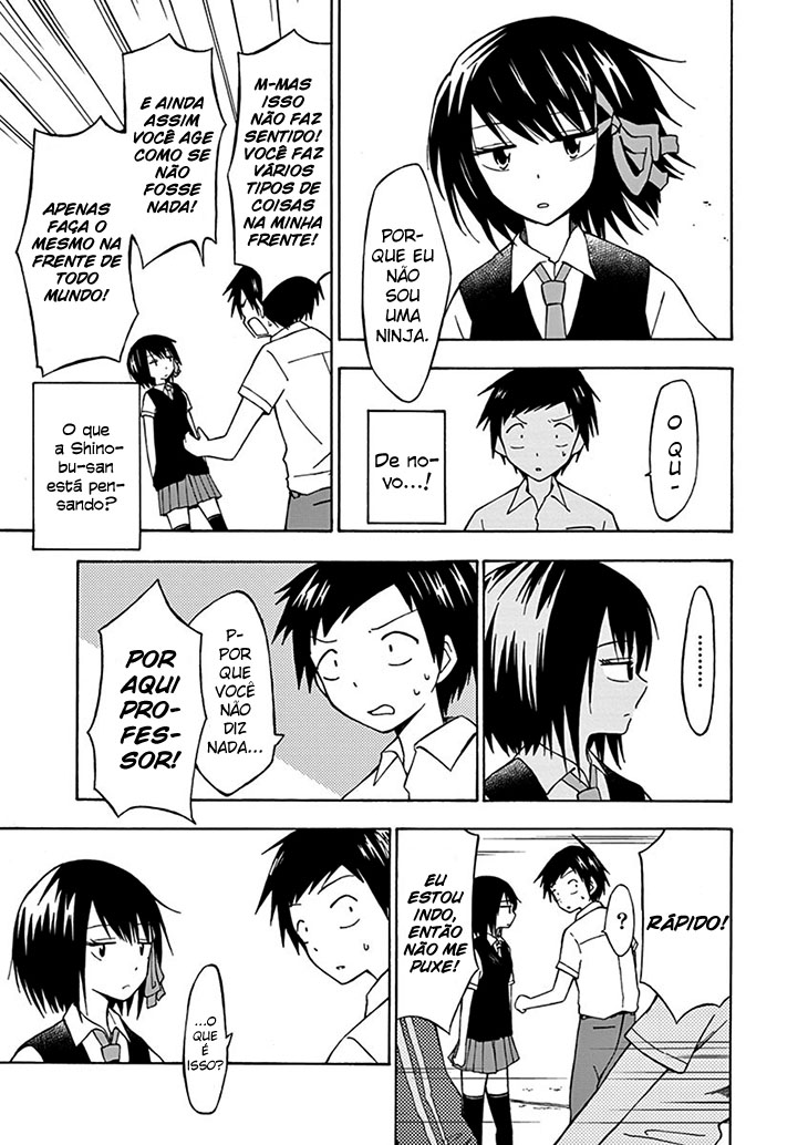 Ninja Shinobu-san no Junjou ...Uma Garota Comum 第26页