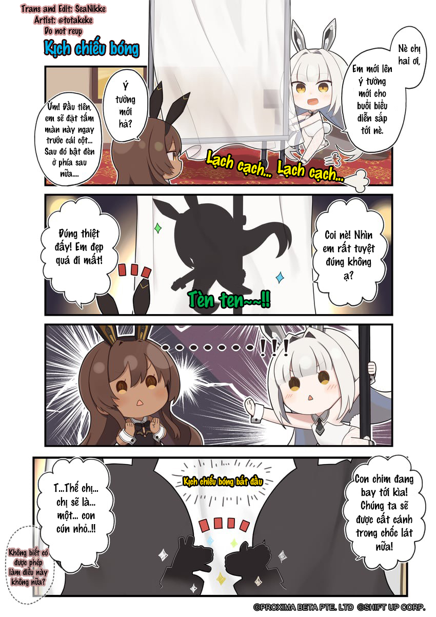 Goddess of Victory: Nikke Official Four-Panel Comics Kịch chiếu bóng xin được phép bắt đầu! 第1页