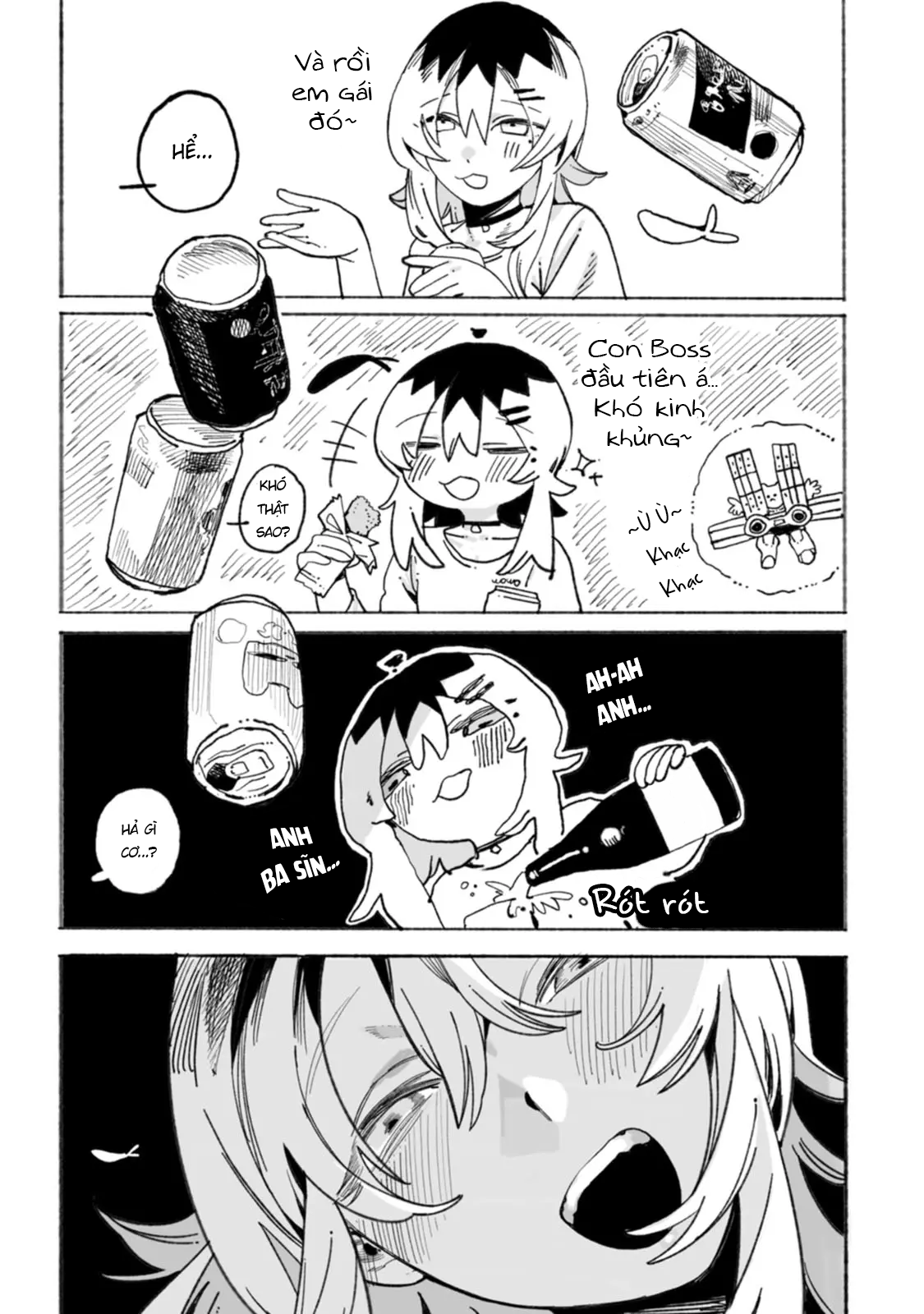 Honjitsu no Urabe-san to Uống một chút 第9页