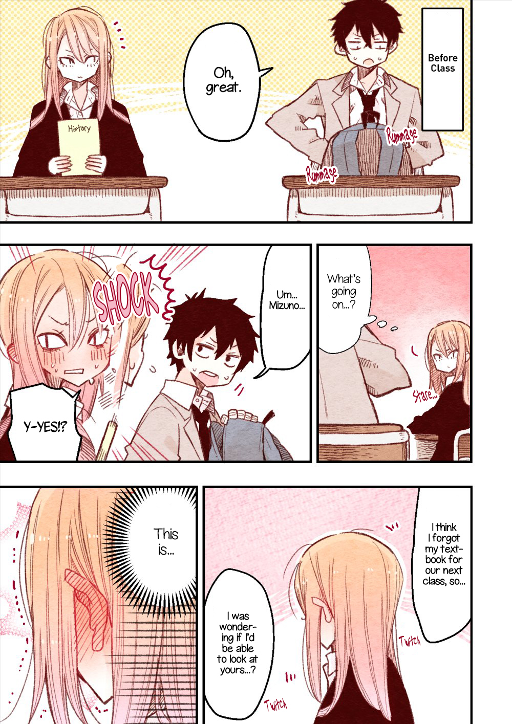 Sanpakugan-chan wa Tsutaetai. The Textbook 第1页