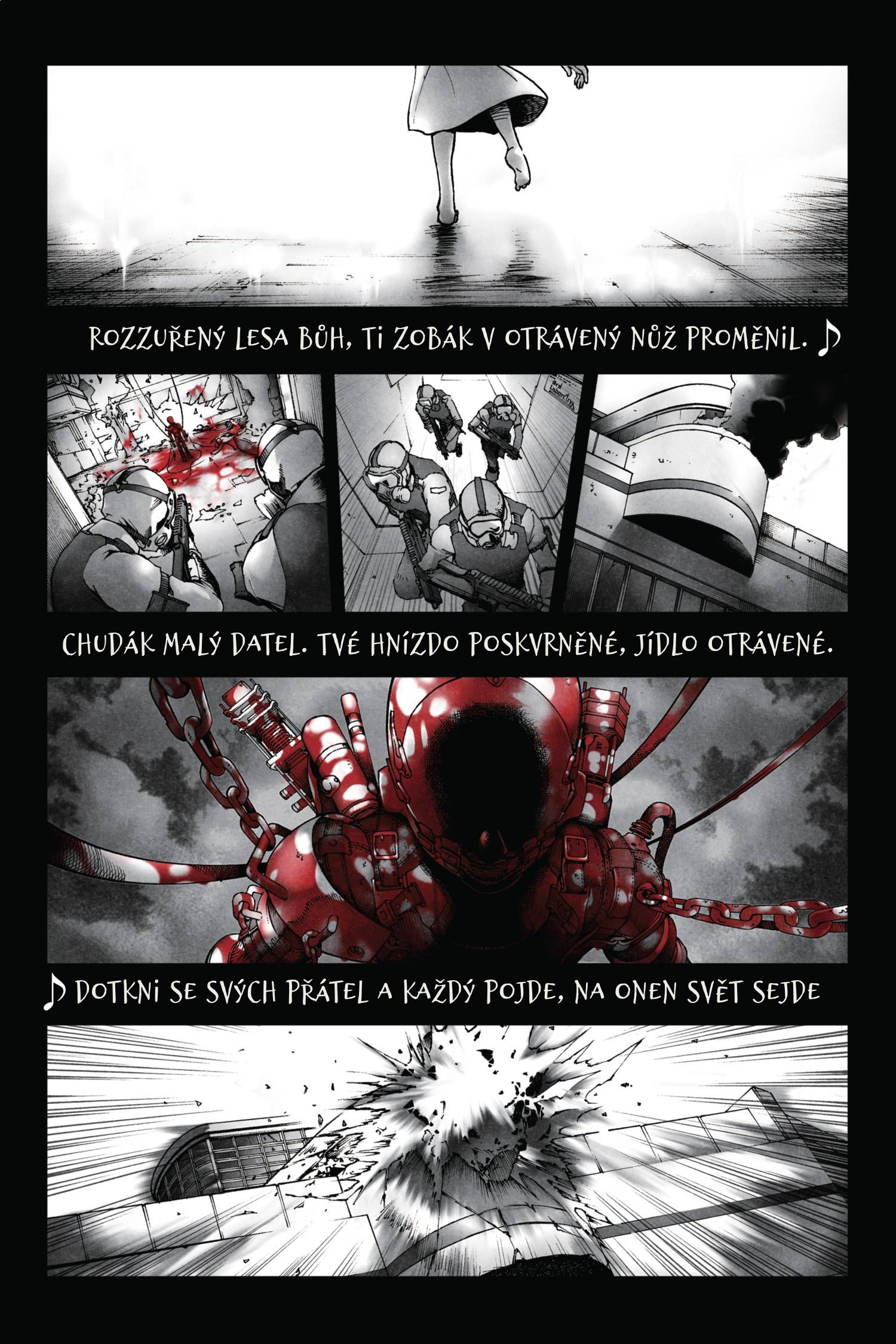 Deadman Wonderland Kdo Zabil Červenku? 第5页