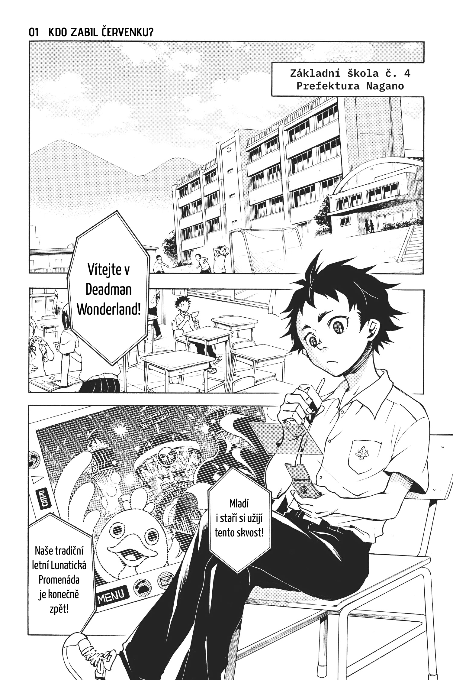 Deadman Wonderland Kdo Zabil Červenku? 第9页