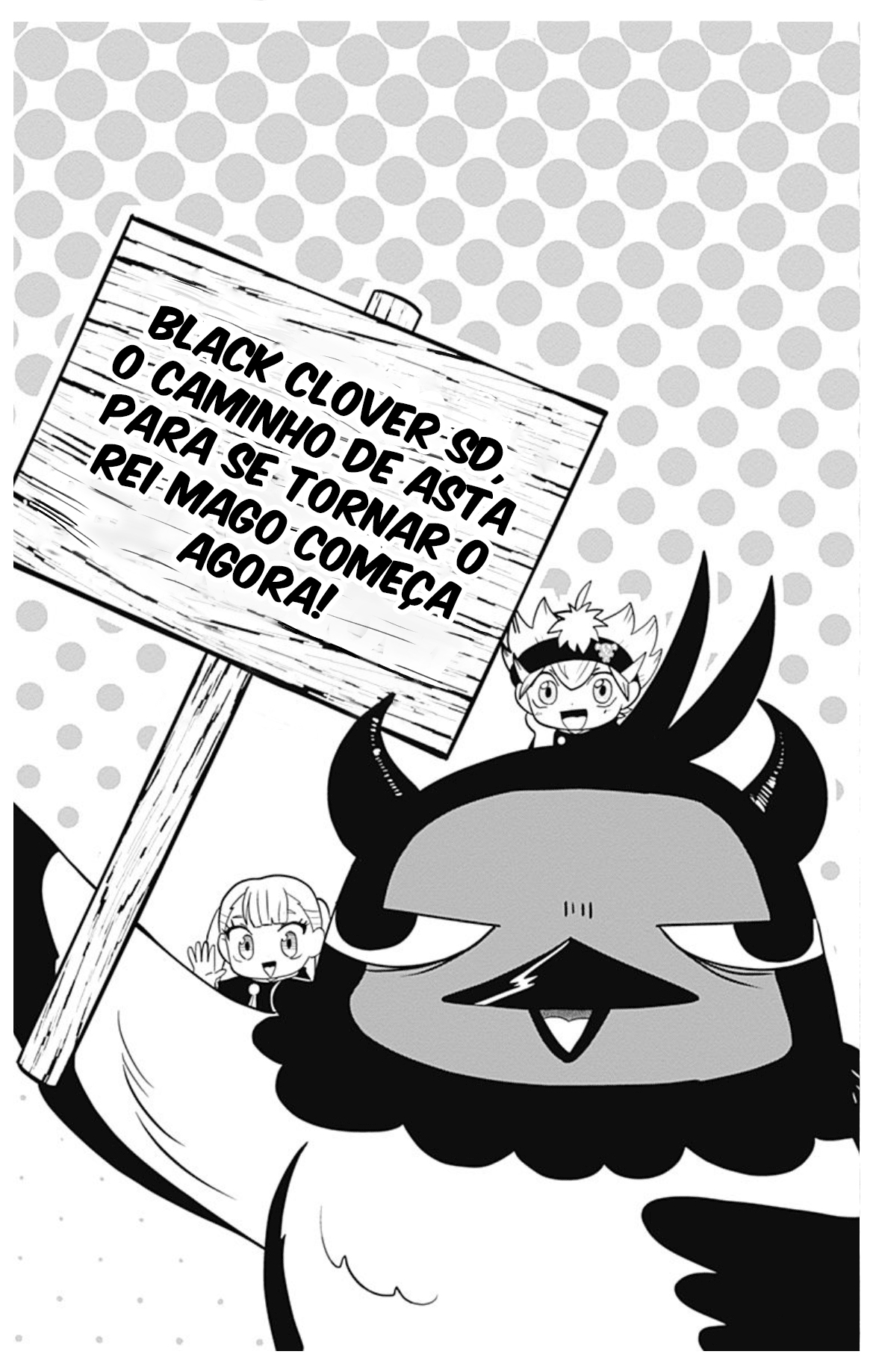 Black Clover SD - Asta's Road to the Wizard King Asta entra no palco! 第2页
