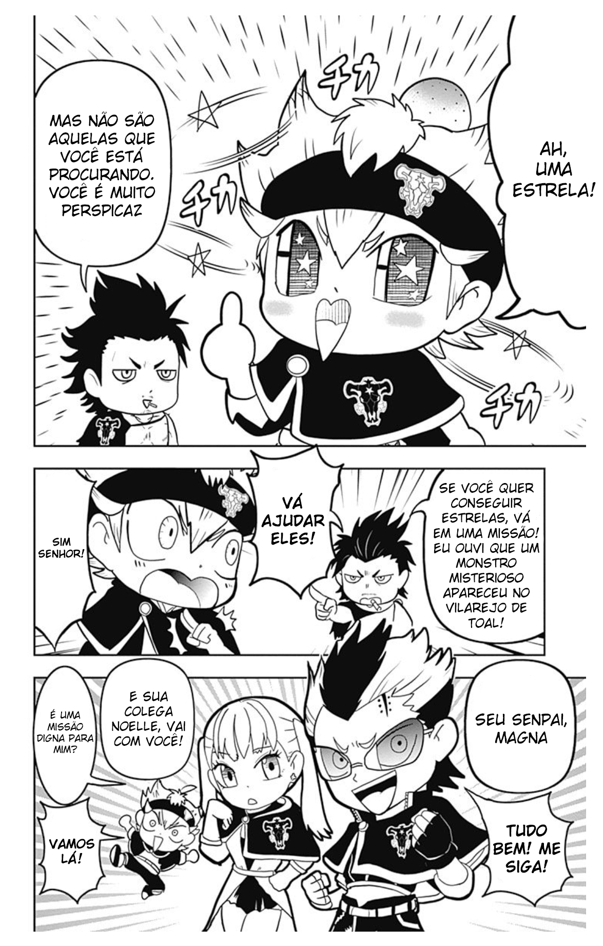Black Clover SD - Asta's Road to the Wizard King Asta entra no palco! 第13页