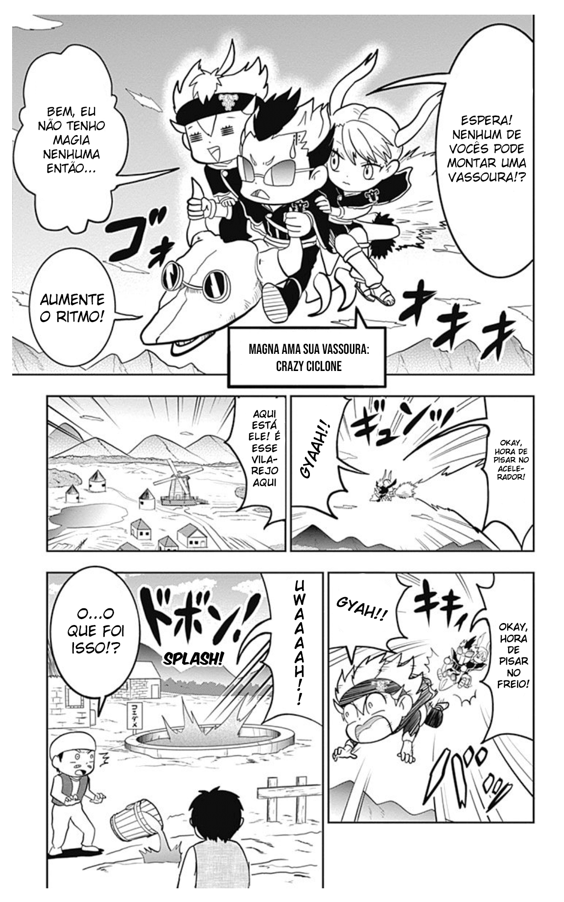 Black Clover SD - Asta's Road to the Wizard King Asta entra no palco! 第14页